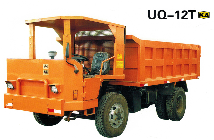 礦用12噸后驅(qū)四不像_井下礦用運輸車_無軌膠輪車_四驅(qū)礦車