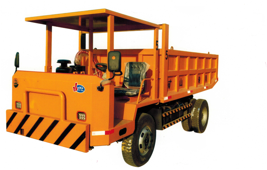 礦用10噸后驅(qū)四不像運輸車_井下礦用運輸車_無軌膠輪車_四不像礦車