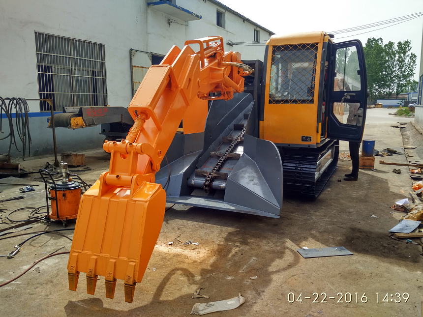 防爆挖掘機發動機機油變少該怎么辦？