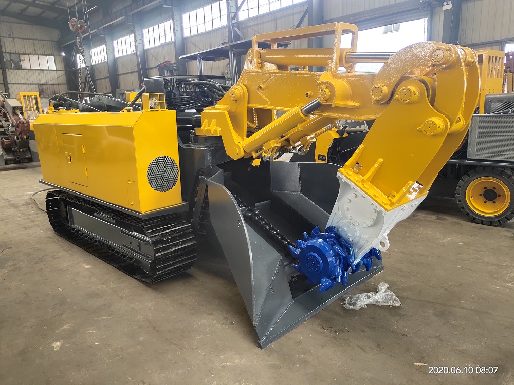 煤礦銑挖機使用情況說明