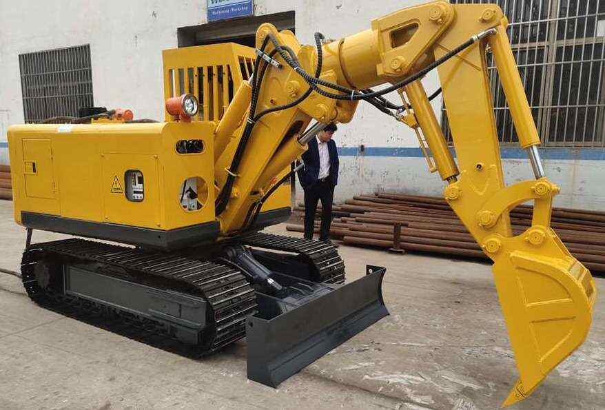 銑挖機(jī)扒渣機(jī)電動(dòng)挖掘機(jī)行走或輸送液壓馬達(dá)常見(jiàn)故障及排除方法