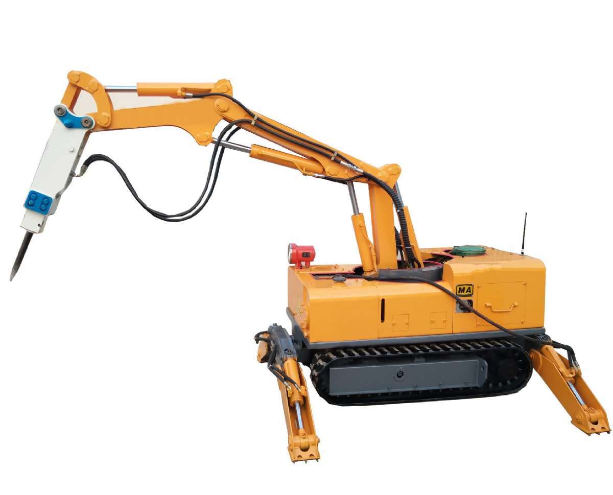 撬毛鑿巖機遙控排險挖掘機技術要求