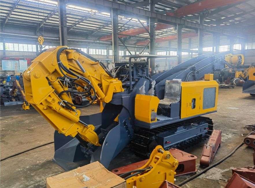 扒渣機(jī)：地下工程的不可或缺之物