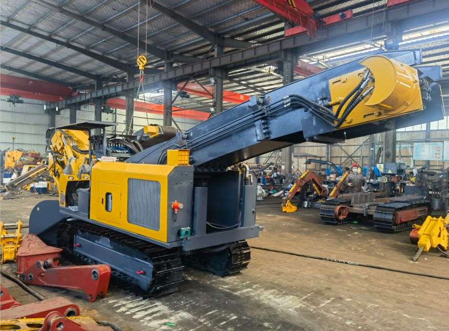 扒渣機：地下工程的不可或缺之物