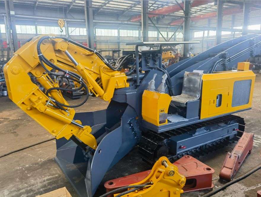 扒渣機：地下工程的不可或缺之物