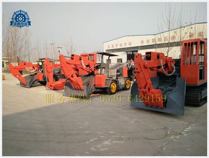 履帶式扒渣機是覆帶挖掘裝載機？