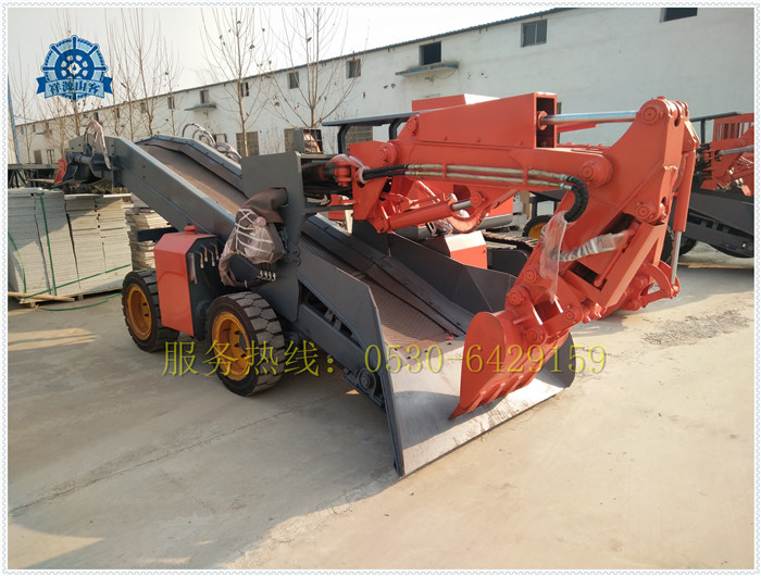 履帶式扒渣機是覆帶挖掘裝載機？