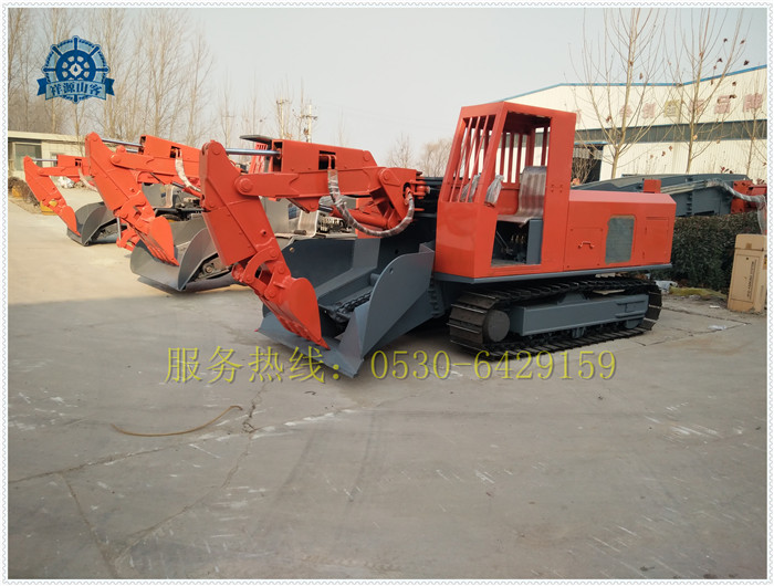 履帶式扒渣機是覆帶挖掘裝載機？