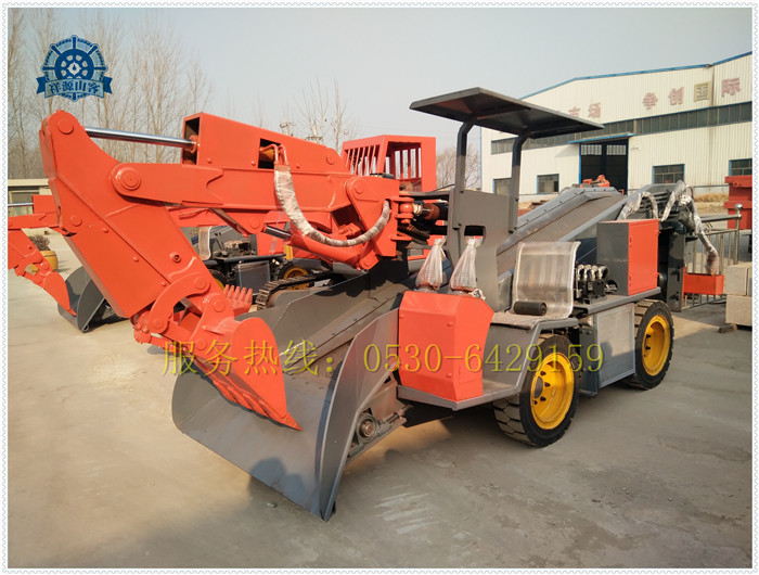 履帶式扒渣機是覆帶挖掘裝載機？