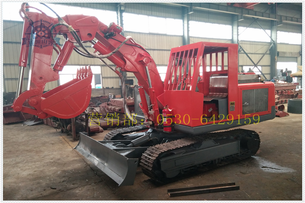 中國第一臺防爆柴油挖掘機成功上市