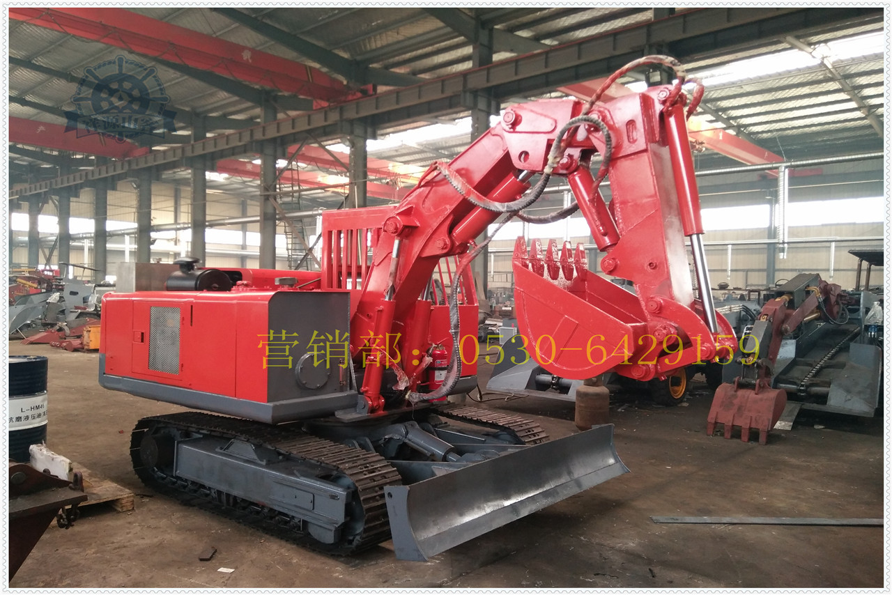 中國第一臺防爆柴油挖掘機成功上市